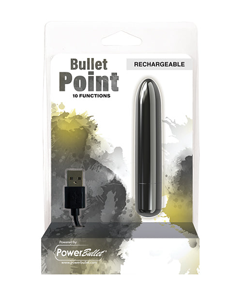 Bullet Point Rechargeable Bullet - 10 Functions