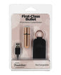 First Class Mini Rechargeable Bullet W/crystal - 9 Functions by B.M.S. Enterprises