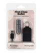First Class Mini Rechargeable Bullet W/crystal - 9 Functions by B.M.S. Enterprises
