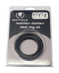 Spartacus Seamless Stainless Steel C-Ring - Black Pack of 3 by Spartacus