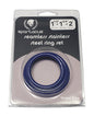 Spartacus Seamless Stainless Steel C-Ring - Blue Pack of 3 by Spartacus