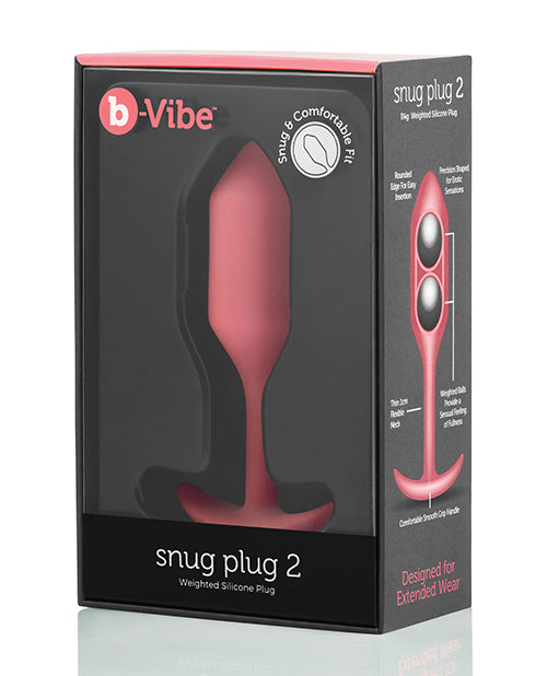 B-vibe Weighted Snug Plug 2 - 114 G