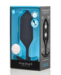B-Vibe Weighted Snug Plug 7 - 600 g Black by Cotr INC