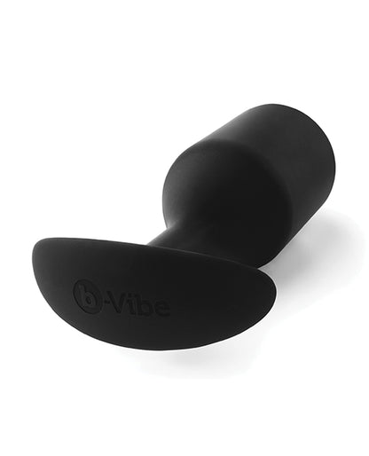 B-Vibe Weighted Snug Plug 7 - 600 g Black by Cotr INC