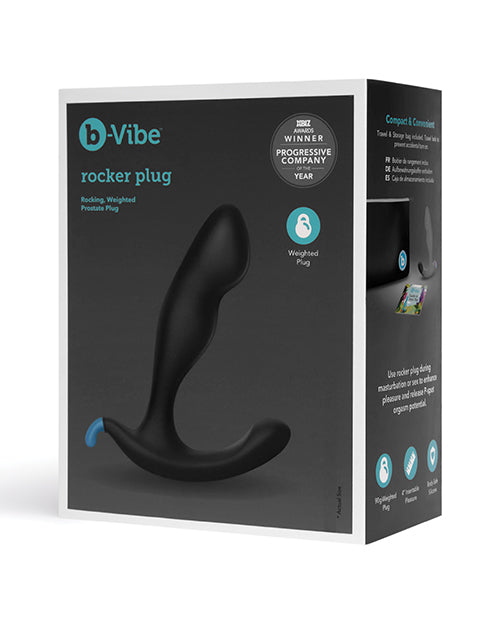 B-Vibe Rocker Plug - Black