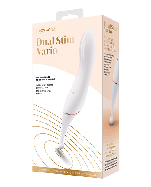 Bodywand Dual Stim Vario - White by Xgen