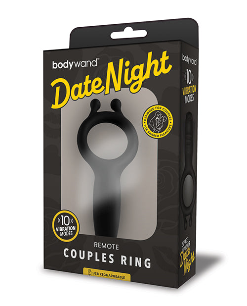 Bodywand Date Night Remote Couples Ring - Black by Xgen