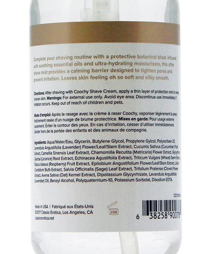 COOCHY - Rash Rescue - After Shave Protection Mist - 4 oz Botanical Blast by Classic Brands