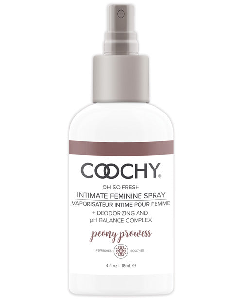 COOCHY Intimate Feminine Spray - 4 oz Peony Prowess by Classic Brands