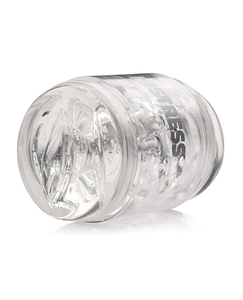 Curve Toys Mistress Double Shot Mini Masturbator Mouth & Pussy - Clear by Curve Toys C/o Xr