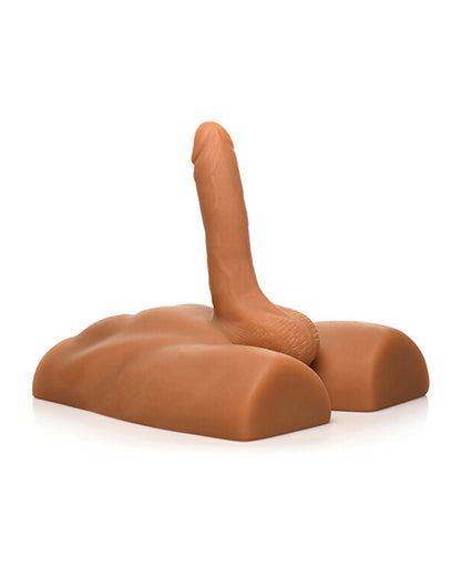 Curve Toys Jock Ass Masturbator w/Poseable Dildo by Curve Toys C/o Xr
