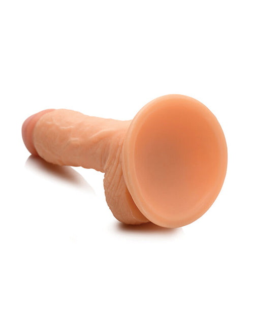 Curve Toys Fantasy Jock Wrestling Wayne 7" Dildo w/Balls - Light by Curve Toys C/o Xr