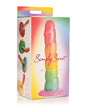 Curve Toys Simply Sweet 6.5" Rainbow Dildo