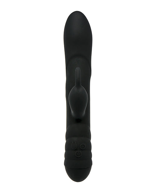 Adrien Lastic Twister Clitoral Sucker & Vibrating Rabbit - Black by Cnex Eic Corp/adrien Lastic