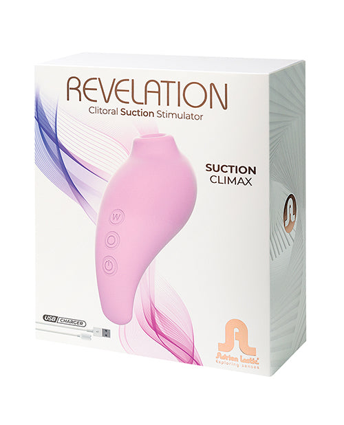 Adrien Lastic Revelation Clitoral Suction Stimulator - Pink by Cnex Eic Corp/adrien Lastic