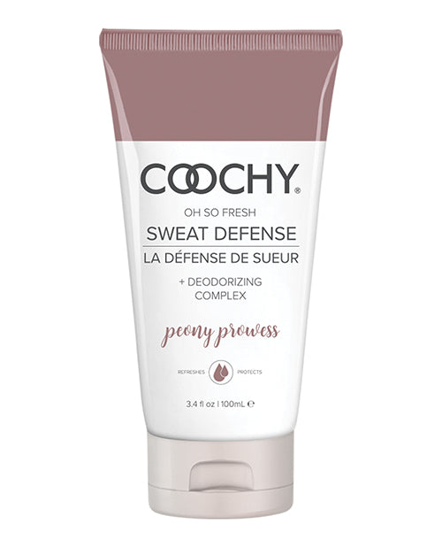 COOCHY Sweat Defense Protection Lotion - 3.4 oz Peony Prowess by Classic Brands
