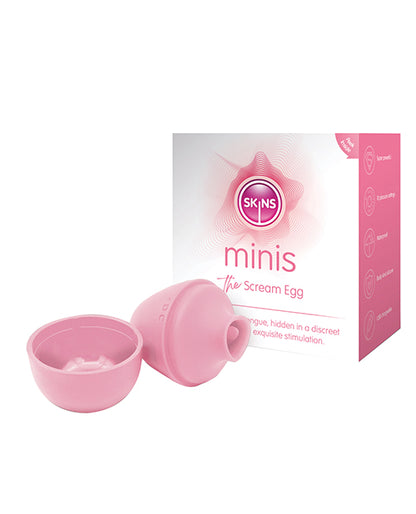 Skins Minis The Scream Egg - Pink by Creative Conceptions