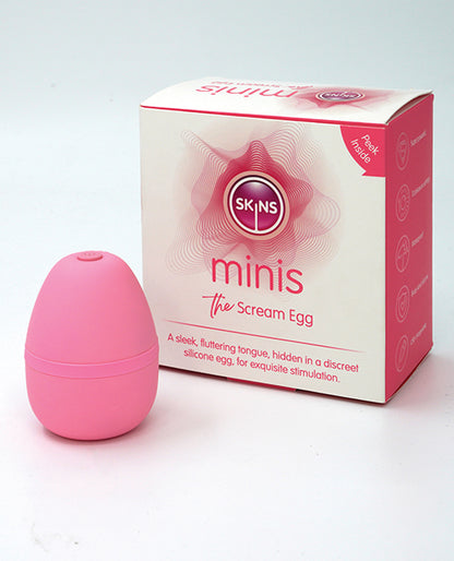 Skins Minis The Scream Egg - Pink by Creative Conceptions