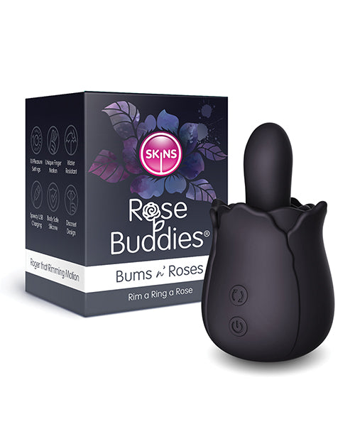 Skins Rose Buddies Bums N Roses - Black by Creative Conceptions