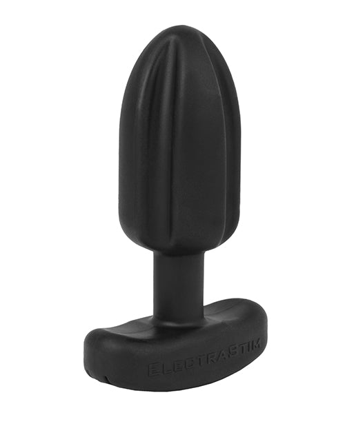 ElectraStim Silicone Noir Tartarus Butt Plug - Black by Cyrex Ltd.