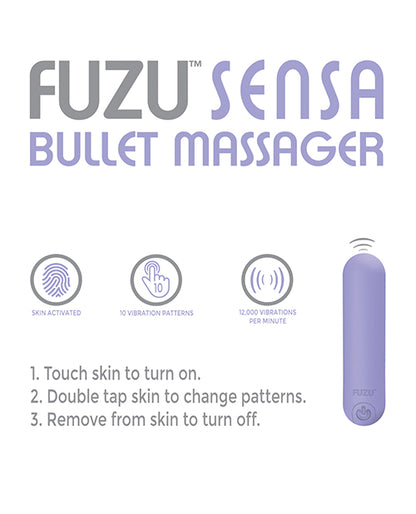 Fuzu Skin Activated Rechargeable Bullet Massager