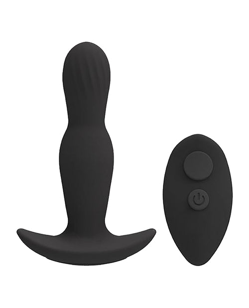 A Play Expander Rechargeable Silicone Anal Plug W/remote by Doc Johnson