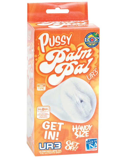 Ultraskyn Pussy Palm Pal - Clear by Doc Johnson