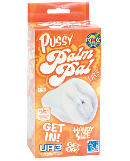 Ultraskyn Pussy Palm Pal - Clear by Doc Johnson
