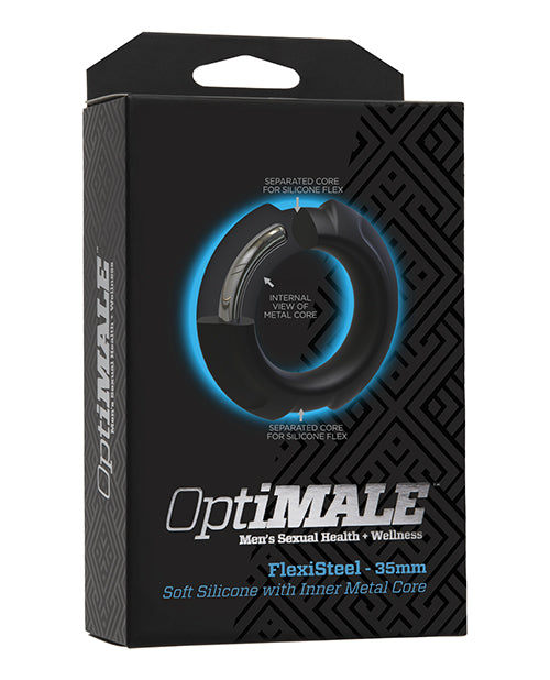 Optimale Flexisteel Cock Ring by Doc Johnson