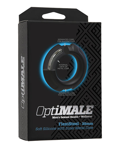 Optimale Flexisteel Cock Ring by Doc Johnson