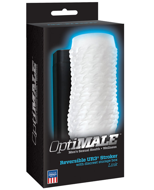 OptiMale 2 Way Strokers  Link- Clear