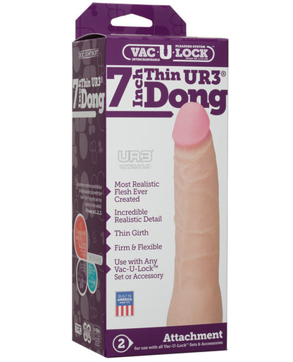 "Vac-u-lock 7"" Ultraskyn Dong" by Doc Johnson