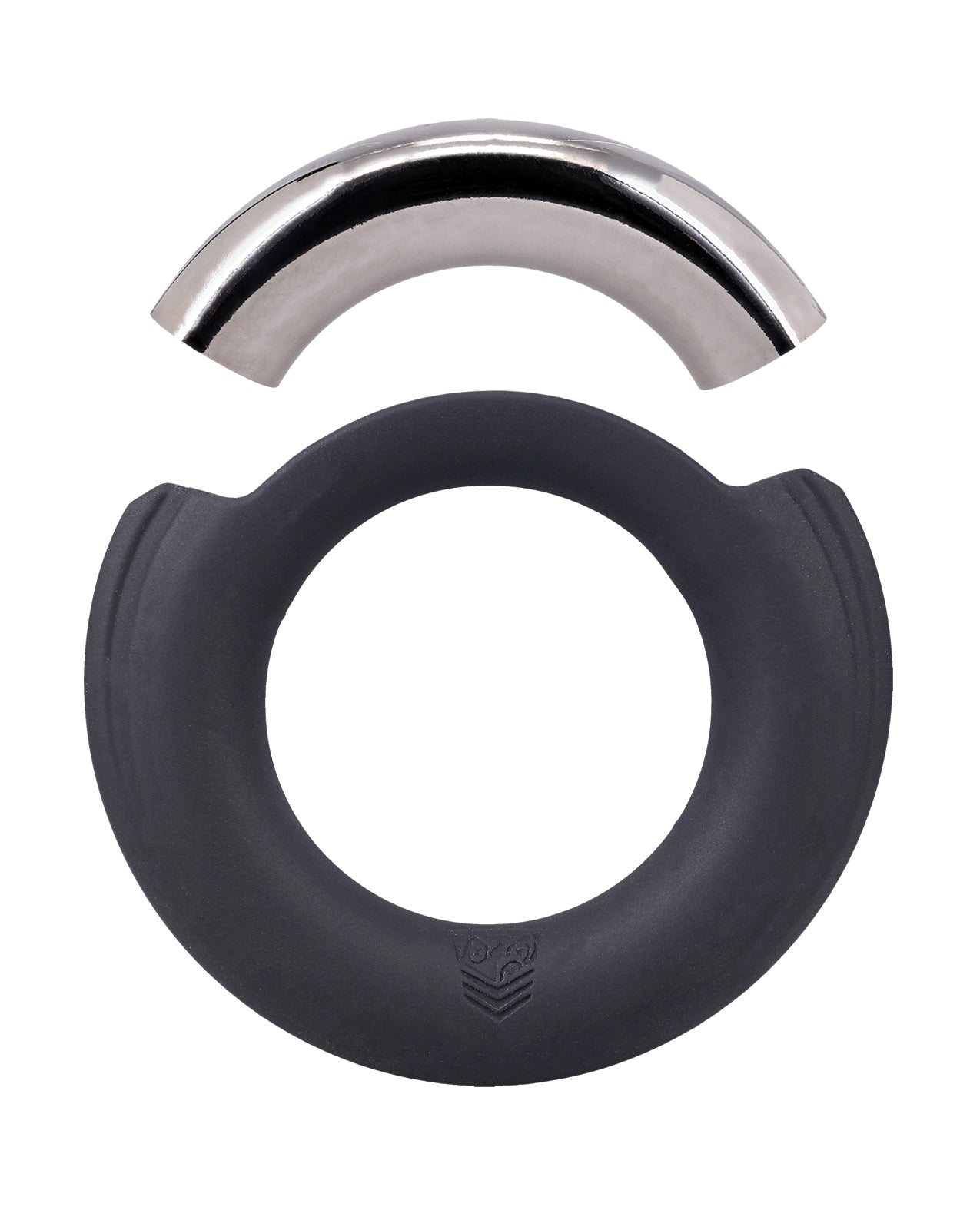 Fort Troff Pinch Zero Cock Ring - Black by Doc Johnson
