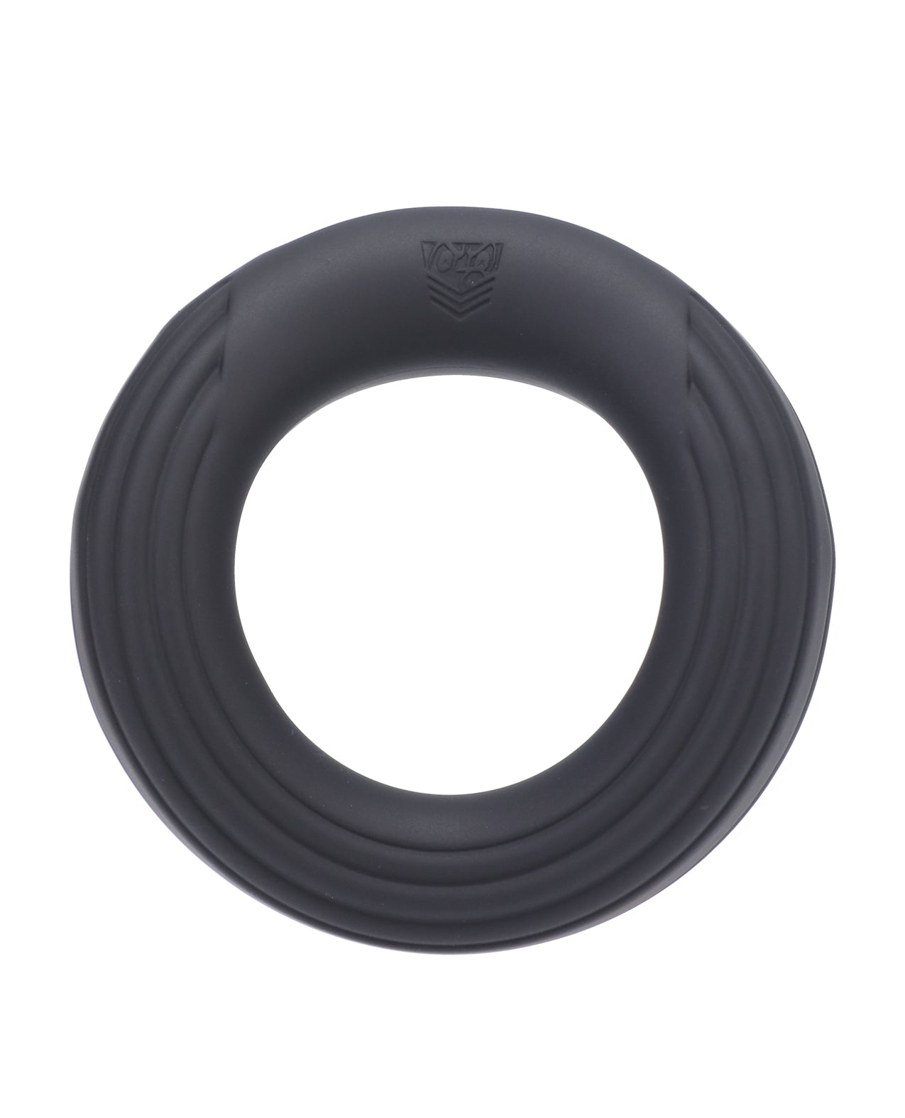 Fort Troff Rev Cock Throbber Vibrating Cock Ring - Large, Black by Doc Johnson