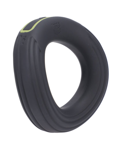 Fort Troff Rev Cock Throbber Vibrating Cock Ring - Large, Black by Doc Johnson