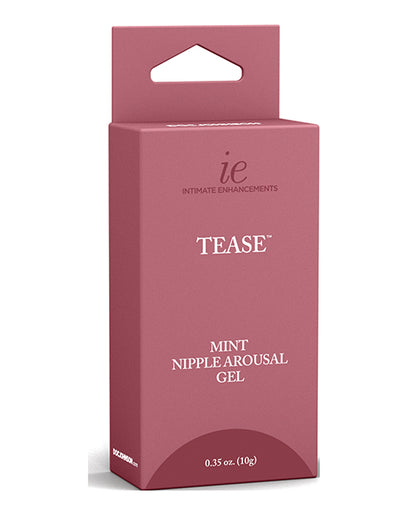Intimate Enhancements Tease Nipple Arousal Gel - .35 oz Mint by Doc Johnson