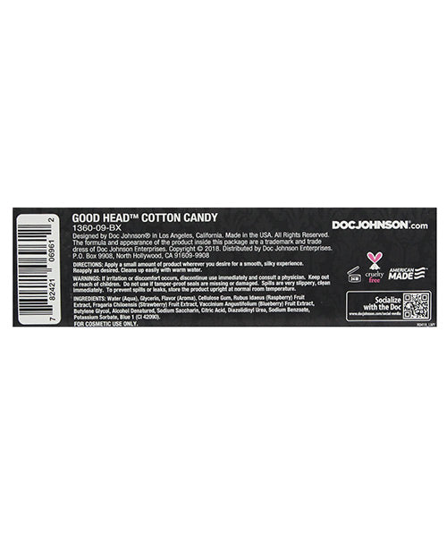 Good Head Oral Gel - 4 Oz by Doc Johnson