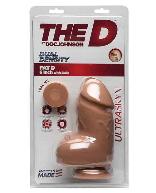 "The D 6"" Fat D with balls"