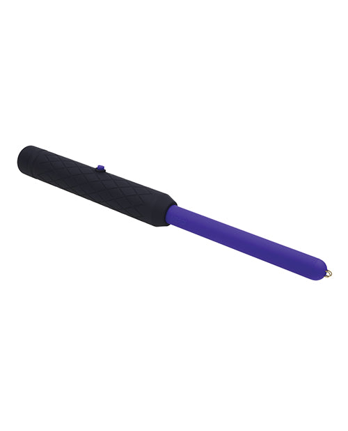 Merci The Stinger Electroplay Massager Wand - Black, Violet by Doc Johnson