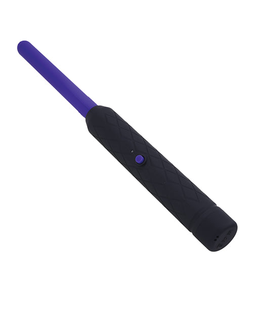 Merci The Stinger Electroplay Massager Wand - Black, Violet by Doc Johnson