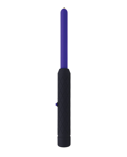 Merci The Stinger Electroplay Massager Wand - Black, Violet by Doc Johnson