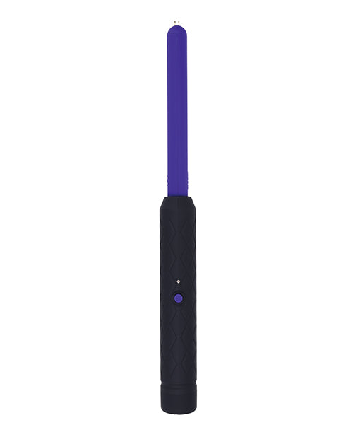 Merci The Stinger Electroplay Massager Wand - Black, Violet by Doc Johnson