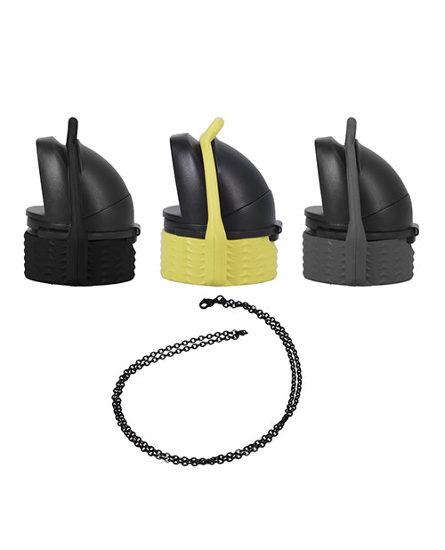 Rock Solid EZ Top Topper - Set of 3 by Doc Johnson