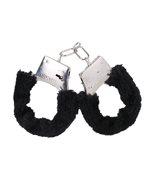 In A Bag Furry Handcuffs - Black