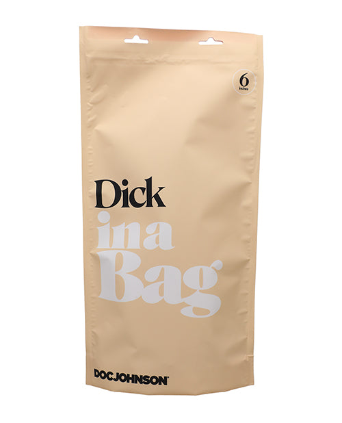 In A Bag 6" Dick - Clear by Doc Johnson