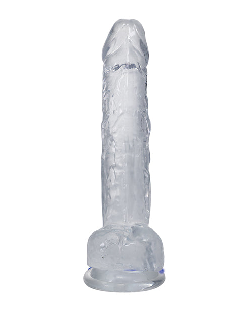 In A Bag 8" Big Dick - Clear