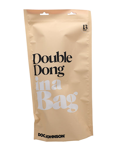 In A Bag 13" Double Dong - Clear