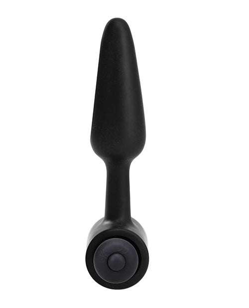 In A Bag 3" Vibrating Butt Plug - Black