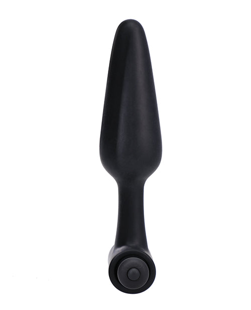 In A Bag 5" Vibrating Butt Plug - Black