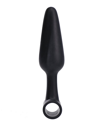 In A Bag 5" Vibrating Butt Plug - Black